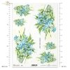 niezapominajka, niezapominajki, kwiat, ogród, łąka, wiosna, autorka grafiki Maria Kopeć, R907, forget-me-not, flower, garden, meadow, spring, Vergissmeinnicht, Blume, Garten, Wiese, Frühling, nomeolvides, flor, jardín, prado, primavera